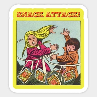 SNACK ATTACK Sticker